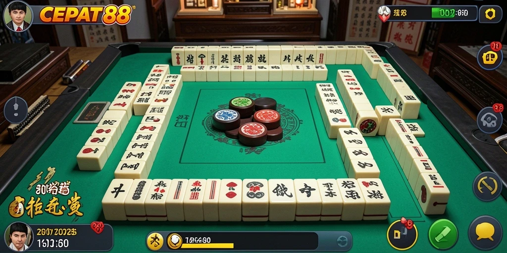 Gameplay seru di CEPAT88 dengan desain Mahjong yang menarik.