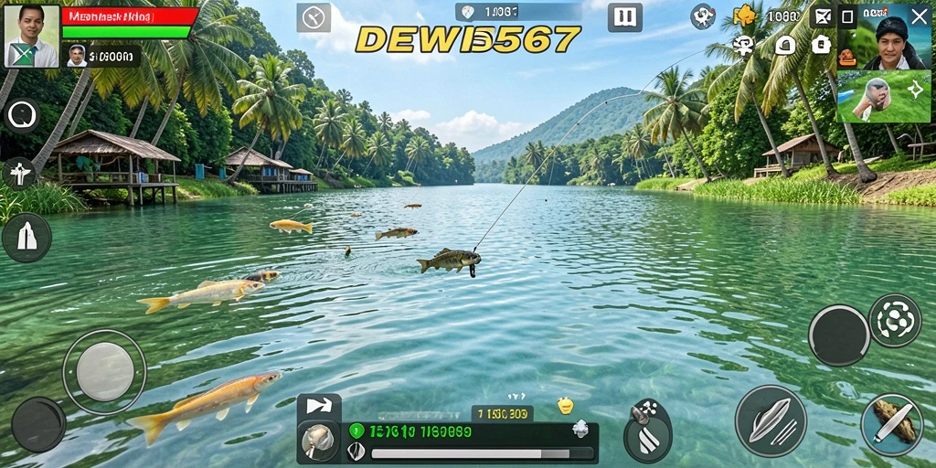 Tangkapan ikan besar dalam DEWI567 dengan grafis yang menakjubkan.