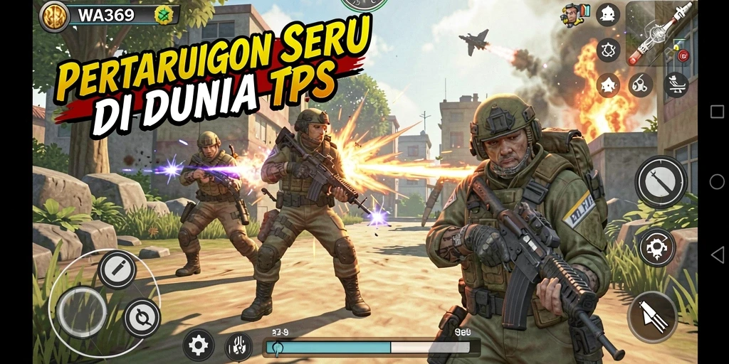 Tangkapan layar dari gameplay WA369 yang menegangkan.